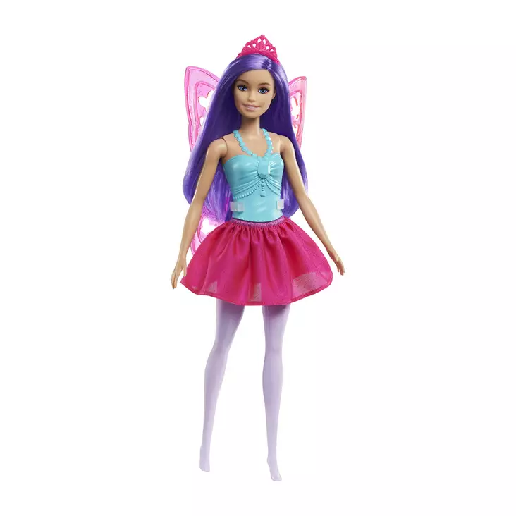 Barbie keijunukke violetti - Nuket ja nuken tarvikkeet - 887961954494 - 1