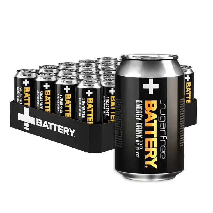 Battery energiajuoma 0,33L sokerit 24kpl - Energiajuomat - 6415600515122R24 - 1