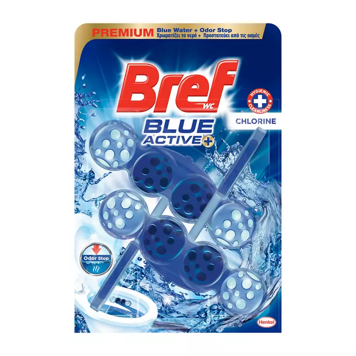 BREF CHLORINE WC-RAIKASTIN 2x50g - Huonetuoksut ja ilmanraikastimet - 5201395147034 - 1