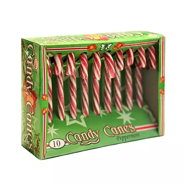 Joulukarkkikepit 10 kepin pkt 120 g - Elintarvikkeet joulu - 7350036416904 - 1