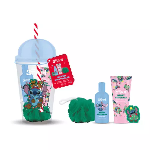 Disney Stitch 4 tuotteen setti mukissa - Lasten kosmetiikkapakkaukset - 8721382794654 - 1
