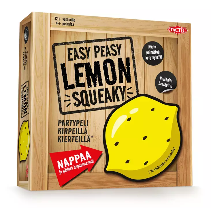 Easy Peasy Lemon Squeaky - Lautapelit ja seurapelit - 6416739598444 - 1