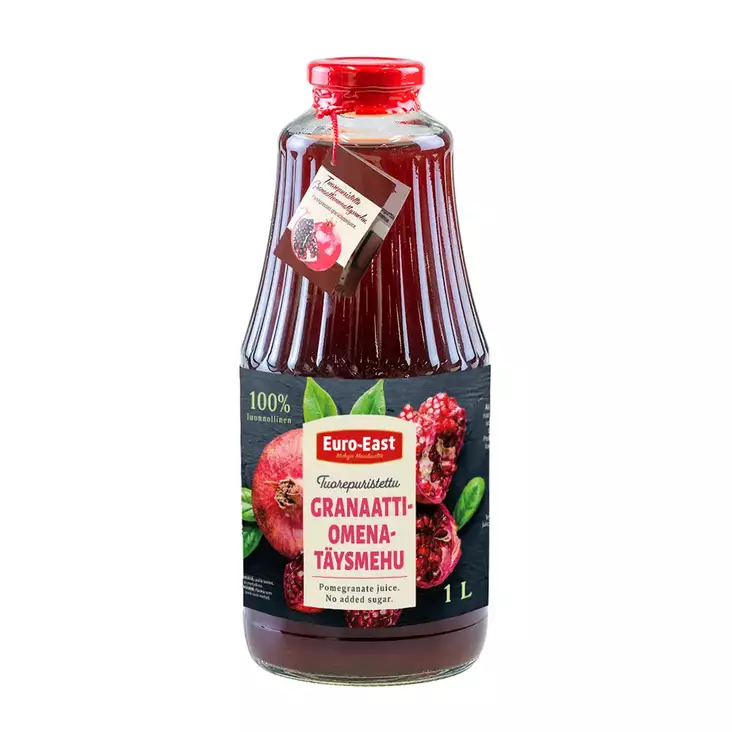 GRANAATTIOMENAMEHU 100% 1L - Mehut - 4760007300034 - 1