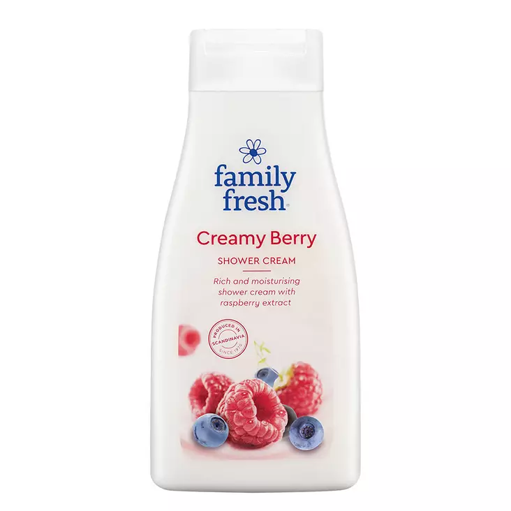 FAMILY FRESH 500ML CREAMY BERRY - Suihkusaippuat ja suihkugeelit - 7310614360074 - 1