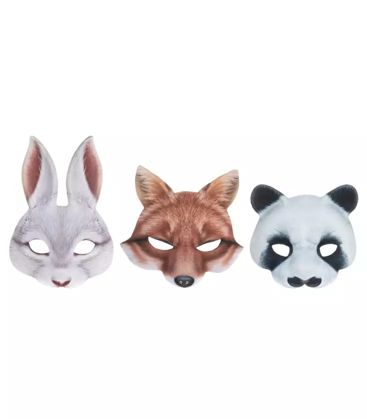 FESTI NAAMIO ANIMALS LAJITELMA - Vappukoristeet ja -tarvikkeet - 6410413137844 - 1