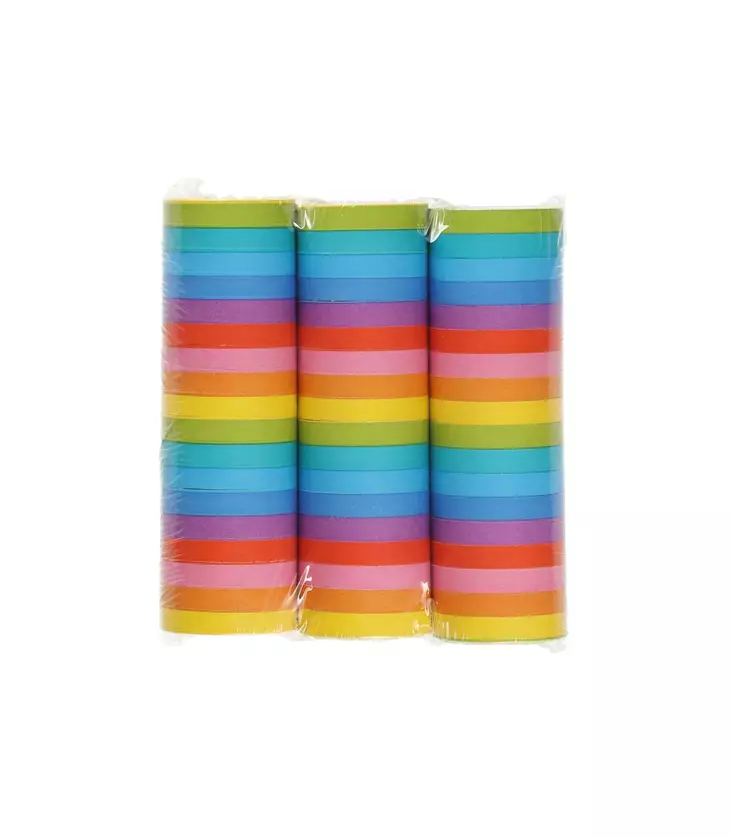 FESTI SERPENTIINI RAINBOW 3 RULLAN PUSSI - Vappukoristeet ja -tarvikkeet - 6410413302174 - 1