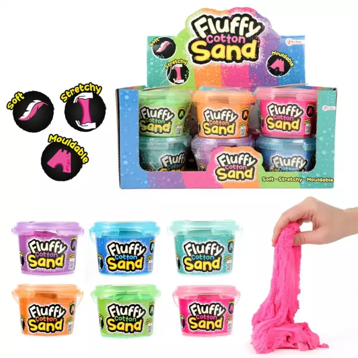 Venyvä taikahiekka 300 g värilajitelma - Muovailuvahat ja -massat - 8714627352504 - 1