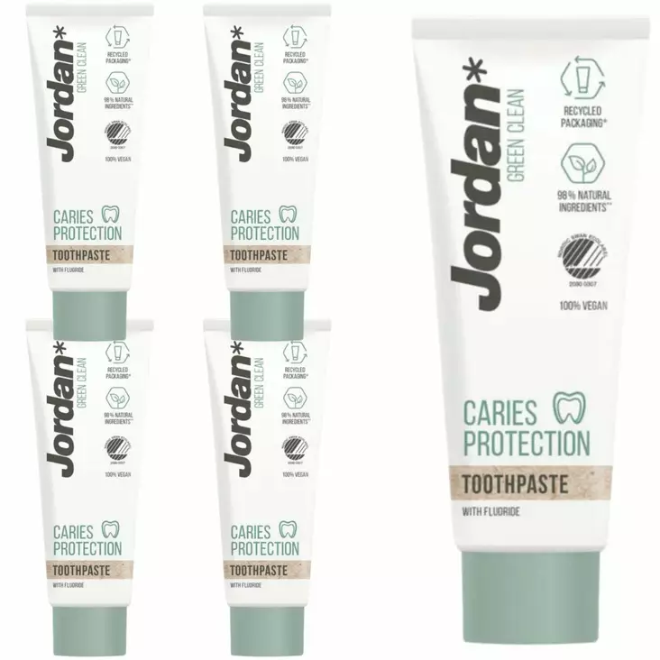 Hammastahna Jordan Green 75ml 5kpl/pkt - Hammastahnat - 836524 - 1