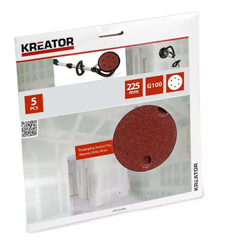 HIOMAPAPERI 225MM G100 5KPL - Hionta-arkit - 5400338052644 - 1