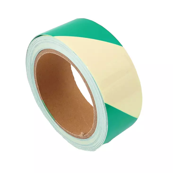 SafeMate Hohtava teippi 40mm vihreillä v - Muut teipit - 6418536017524 - 1