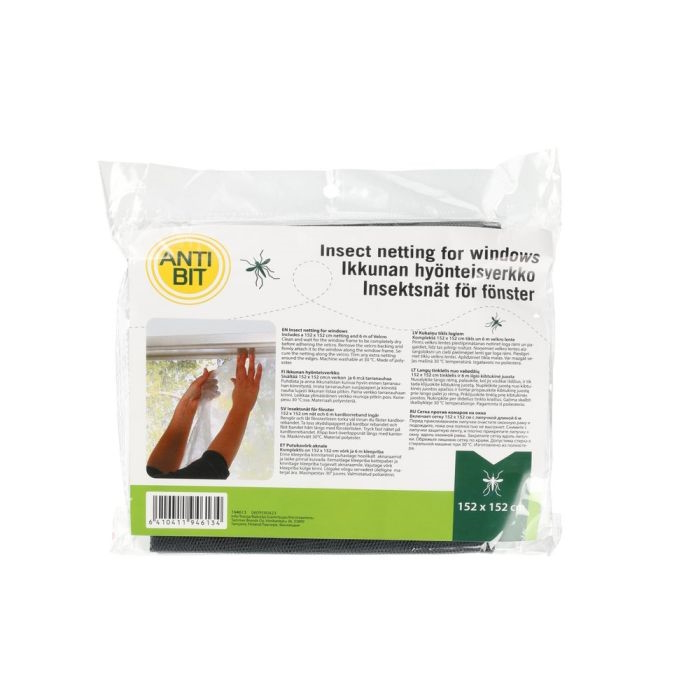 Leikattava hyttysverkko ikkunaan. - Hyönteisverkot ja oviverhot - 6410411946134 - 2