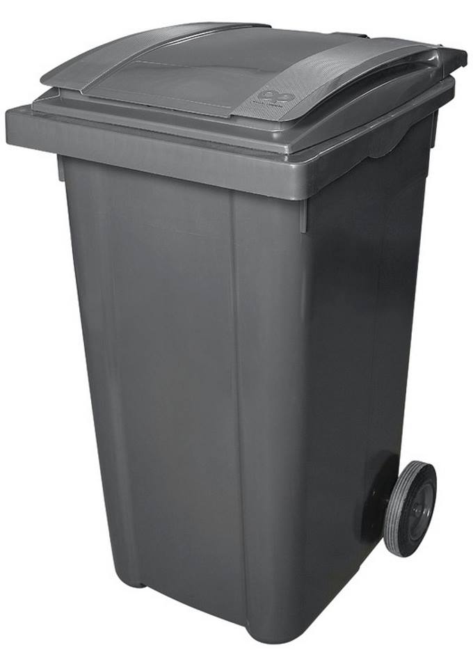 JÄTEASTIA JÄKKI 240L ANTRASIITTI - Pihan jäteastiat - 6412251202494 - 1