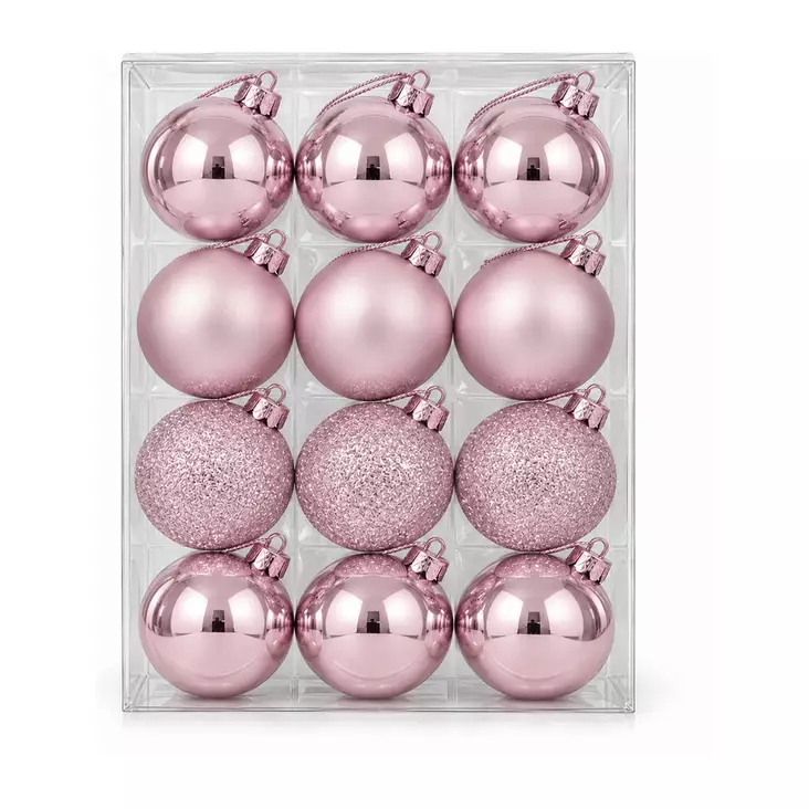 Kuusenpallo 3cm 12kpl/pkt - Kuusenpallot ja ripustettavat koristeet - 6438506024604 - 1
