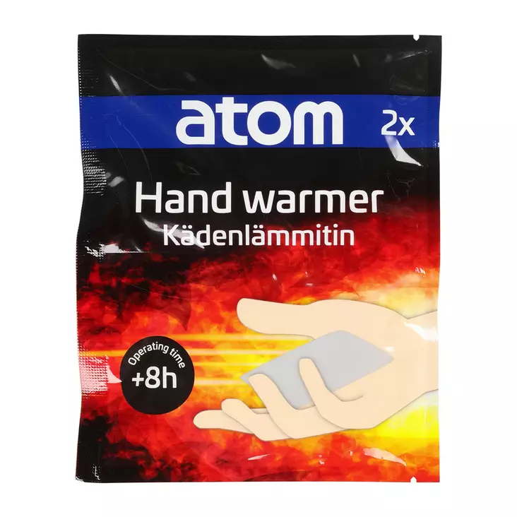 Kädenlämmitin 2kpl Atom - Retkeilyvälineet - 6410416599274 - 1