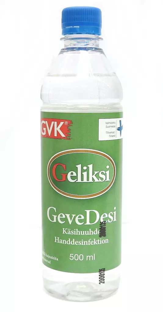 Käsidesi 500ml Geliksi - Desifiointiaineet - 6419726590704 - 1