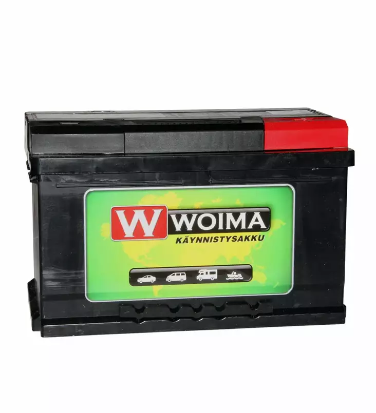 KÄYNNISTYSAKKU 75AH WOIMA 610A 278x175x175 -/+ - Käynnistysakut - 6438255682414 - 1