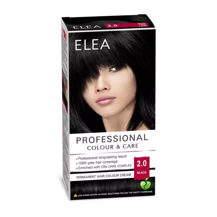 ELEA 2,0 BLACK - Hiusvärit ja sävytteet - 3800708382104 - 1