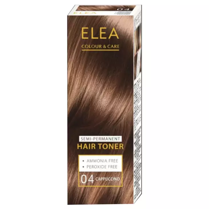 ELEA KEVYTVÄRI CAPPUCCINO 04 - Hiusvärit ja sävytteet - 38007083906426004 - 1