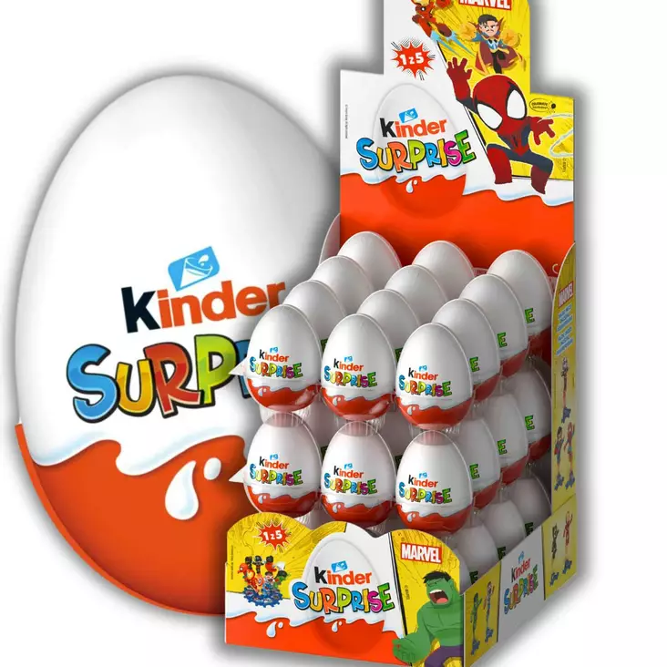 Kinder yllätysmuna laatikollinen - Suklaamunat ja pääsiäisherkut - 8000500044674 - 1