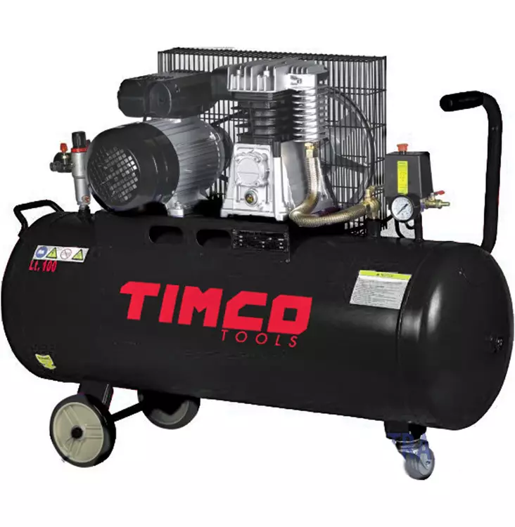 KOMPRESSORI 100L 2,5HP HIHNAVETO TIMCO - Kompressorit ja varaosat - 6438014257884 - 1