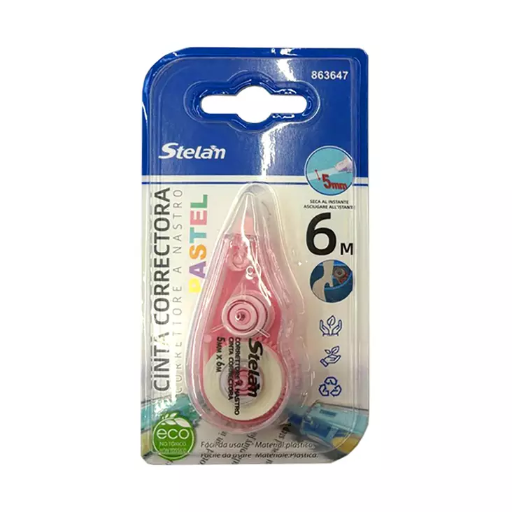 Korjausteippi, 5 mm*6m - Yleiset konttoritarvikkeet - 6438506012854 - 1