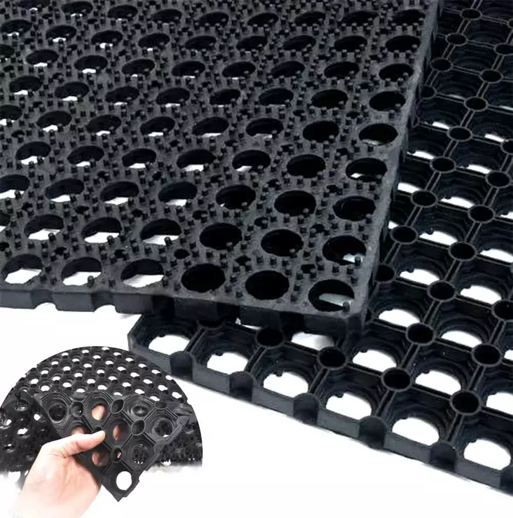 Kumimatto paksu kennomatto muovimatto eteismatto - Kumimatot ja kurakaukalot - 6438168105314 - 1