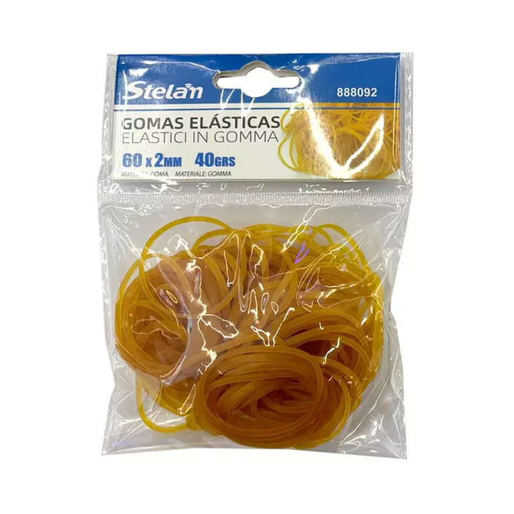 Kuminauha pussi, 60*2mm - Yleiset konttoritarvikkeet - 6438506013004 - 1