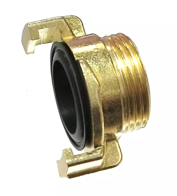 KYNSILIITIN UK 26-1" MESSINKI Ulkokierteellä - Kynsiliittimet - 6438140051424 - 1