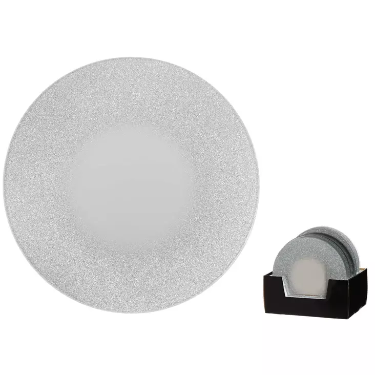 glitter kynttil=C3=A4nalunen - Tuikkukipot ja kynttilänaluset - 6410416007564 - 1