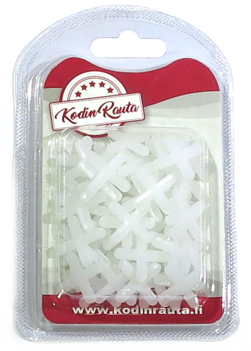 laattaristi 4mm 50kpl - Muuraus- ja laatoitustyökalut - 6438417018044 - 1