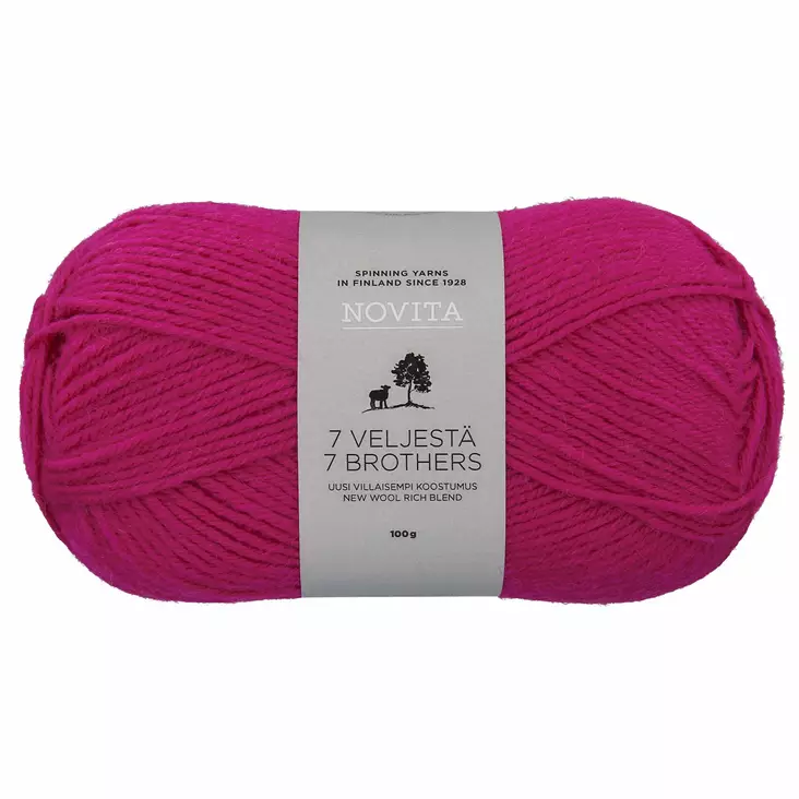 Novita 7 veljest=C3=A4 vappu 500 - Sukkalangat - 6412618201344 - 1