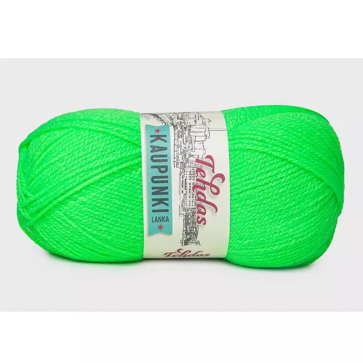 LANKA TEHDAS 26 NEONVIHREÄ - Akryylilangat - 6430063333014 - 1