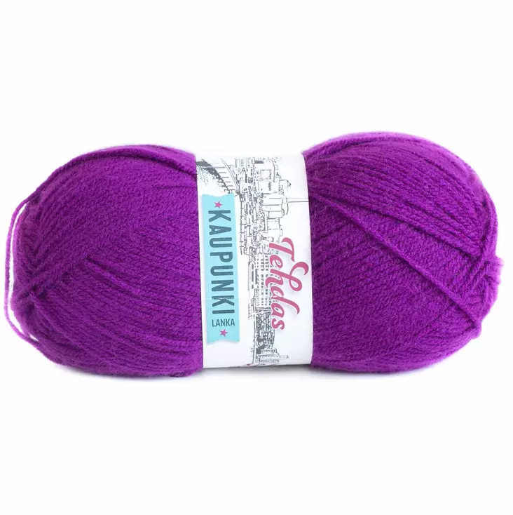 Lanka Tehdas 55 Violetti 100 g - Akryylilangat - 6430063330754 - 1