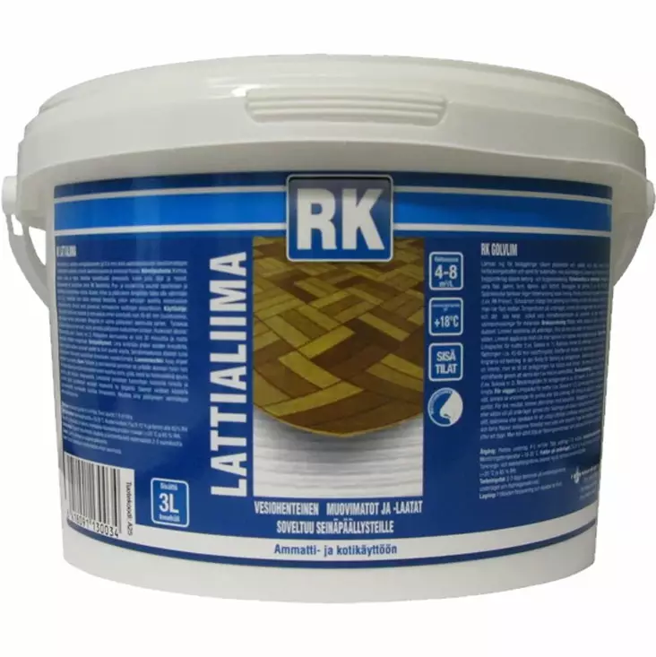 LATTIA- JA SEINÄLIIMA 3L RK - Muut liimat ja tiivisteet - 6418091130034 - 1