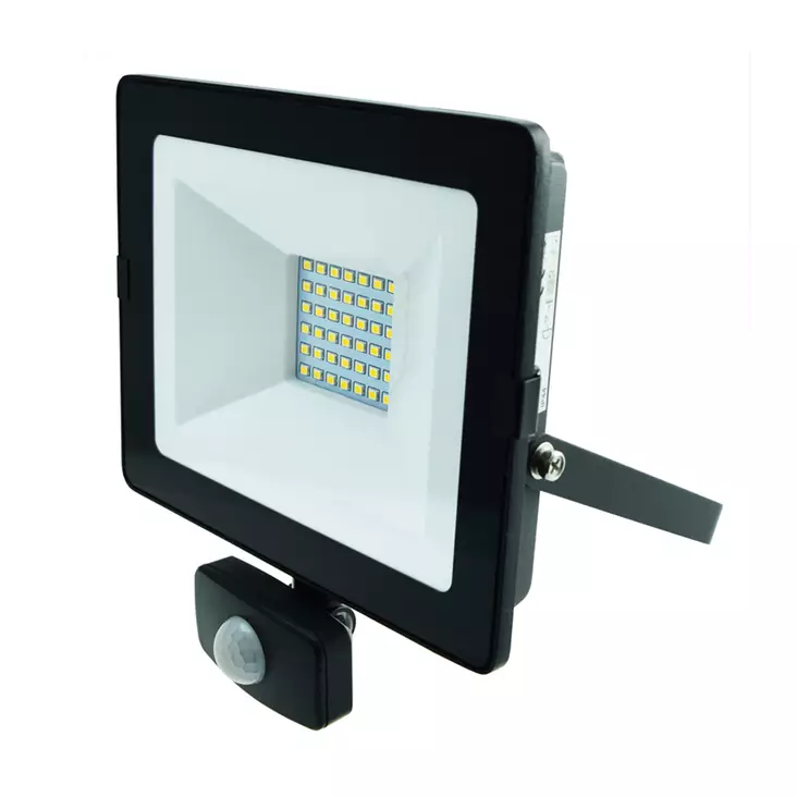 LED Valonheitin 30W 3000lm IP44 musta - Valonheittimet - 6438140404374 - 1