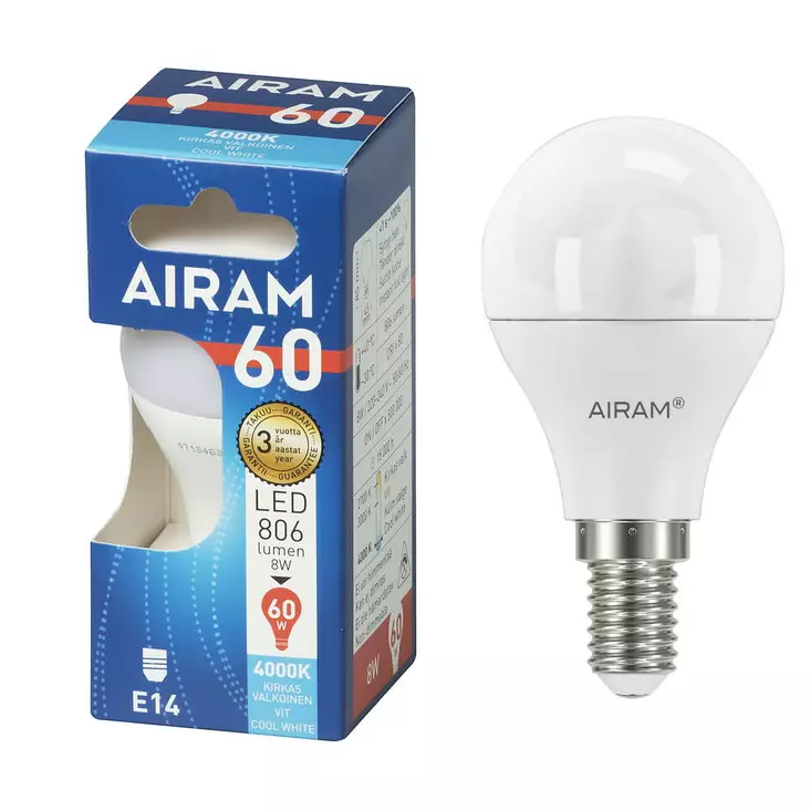 LED OP P45 8W/840 E14 - Lamput E14 kanta - 6435200242464 - 1