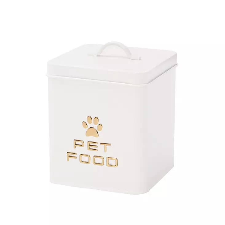 Lemmikin ruokalaatikko Tassu valkoinen k - Koiran asuminen ja kuljetus - 6410416529554 - 1