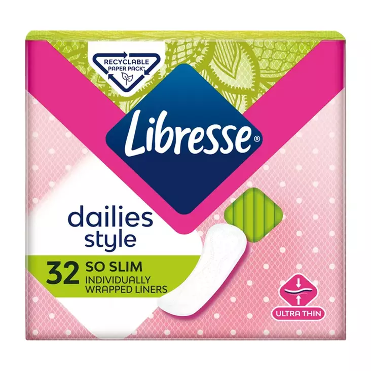 LIBRESSE DAILY FRESH NORMAL 32 - Pikkuhousunsuojat - 7322540083934 - 1