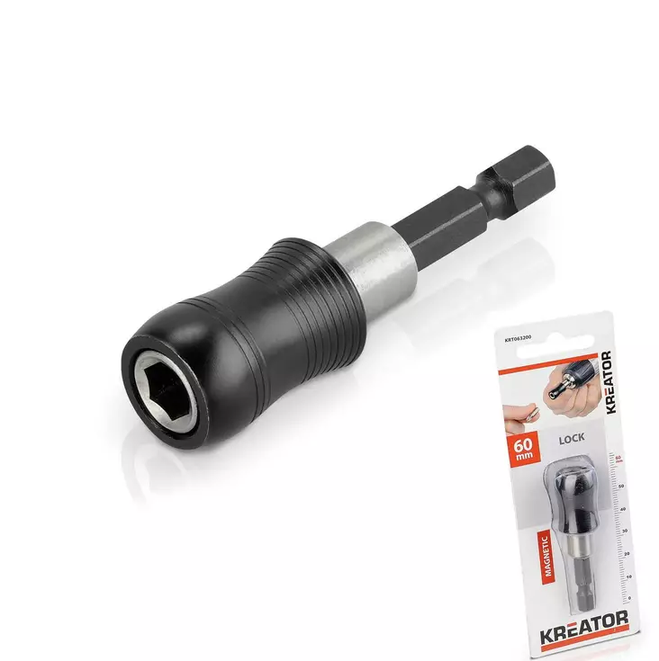 MAGNEETTIPIDIN BITS 60MM - Ruuvauskärjen pitimet - 5400338048784 - 1