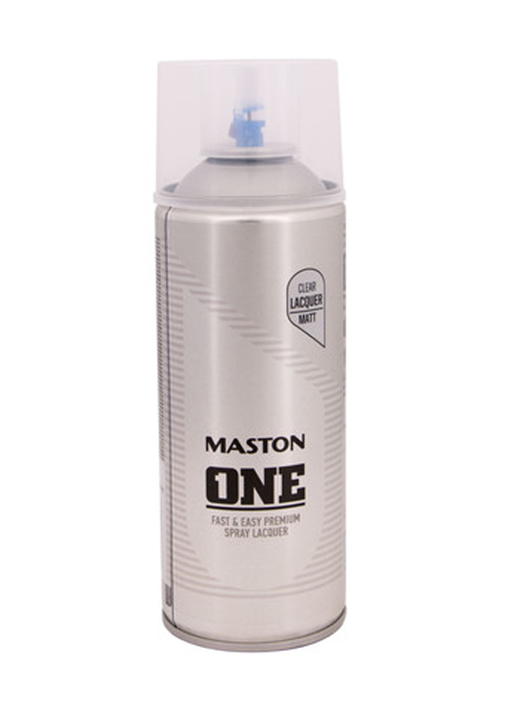 MASTON ONE MATTA LAKKA 400ML - Spraymaalit - 6412490029494 - 1