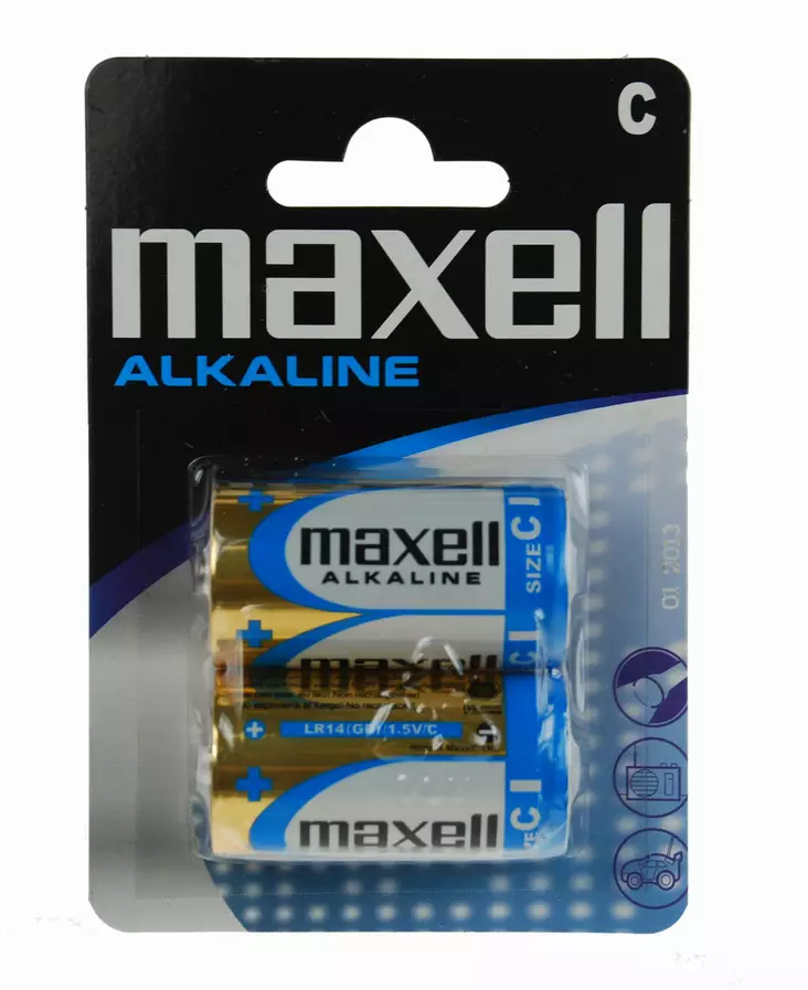 MAXELL LR14 2-Pack - Sormiparistot - 4902580162184 - 1