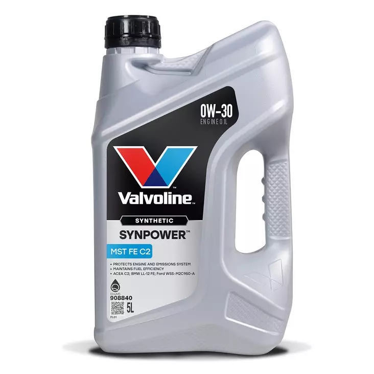 Valvoline SynPower MST FE C2 0W-30 moott - Moottoriöljyt - 8710941018324 - 1