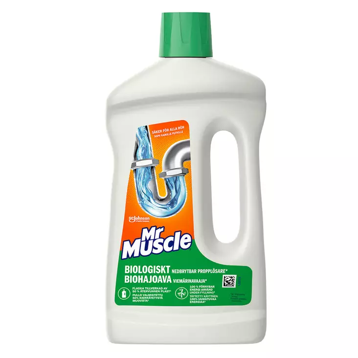 Mr Muscle Viemärinavaaja 750ml biohajoav - Viemärin avaus ja puhdistus - 5000204347494 - 1