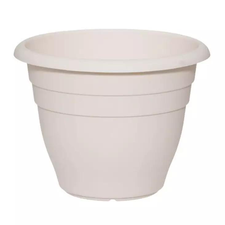 Muoviruukku Basic 30cm valkoinen - Sisäruukut ja suojaruukut - 6410416231594 - 1