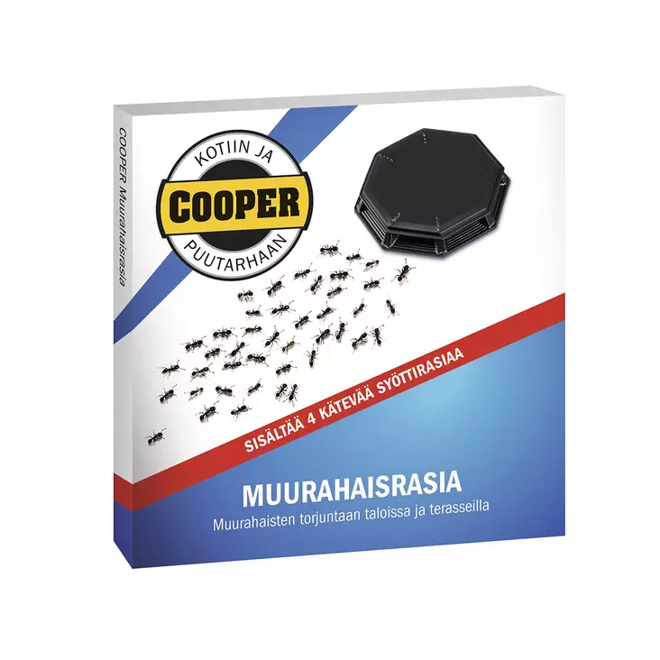 COOPER MUURAHAISRASIA 4KPL - Muurahaismyrkyt - 6416793900184 - 1