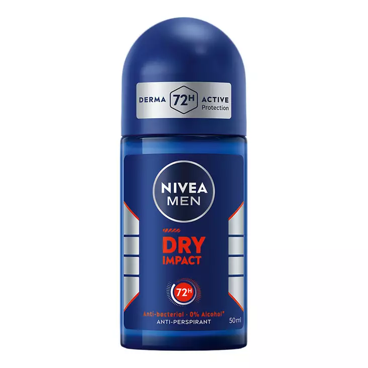 Nivea Deo Roll-on Dry Impact 50ml - Miesten deodorantit - 42449034 - 1