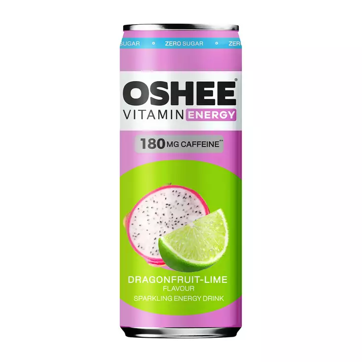 Oshee Energiajuoma 0,33l Dragonfruit-lim - Energiajuomat - 5905868427394 - 1