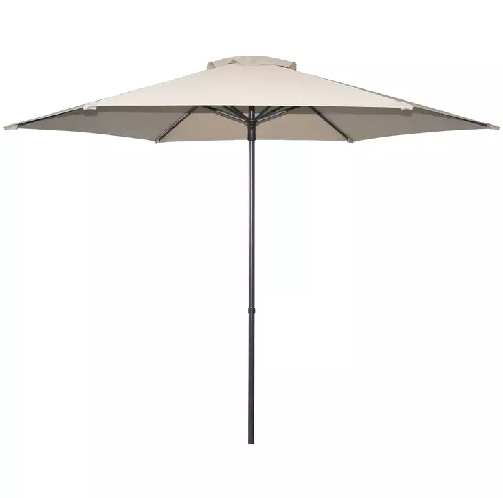 Päivänvarjo 2,7m musta - Aurinkovarjot ja päivänvarjot - 6438168106144 - 1