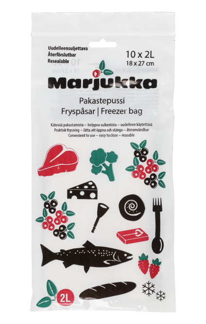 marjukka pakastuspussi pakastepussi marjastaminen - Pakastuspussit ja -rasiat - 6410411983054 - 1