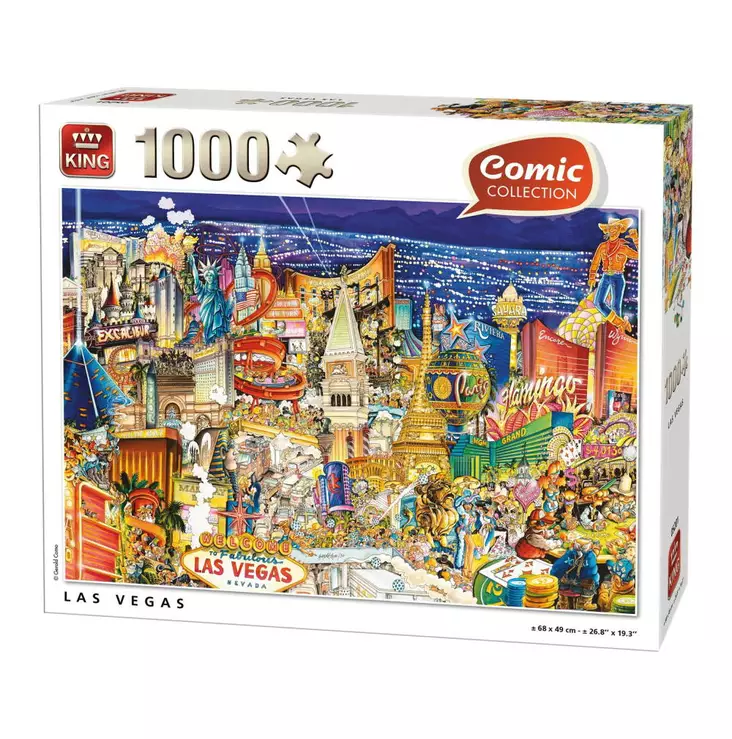 1000 palan palapeli king laadukas palapeli - Palapelit - 8710125052014 - 1